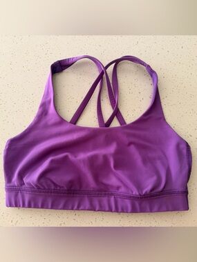 lululemon athletica Purple Strappy Sports Bra